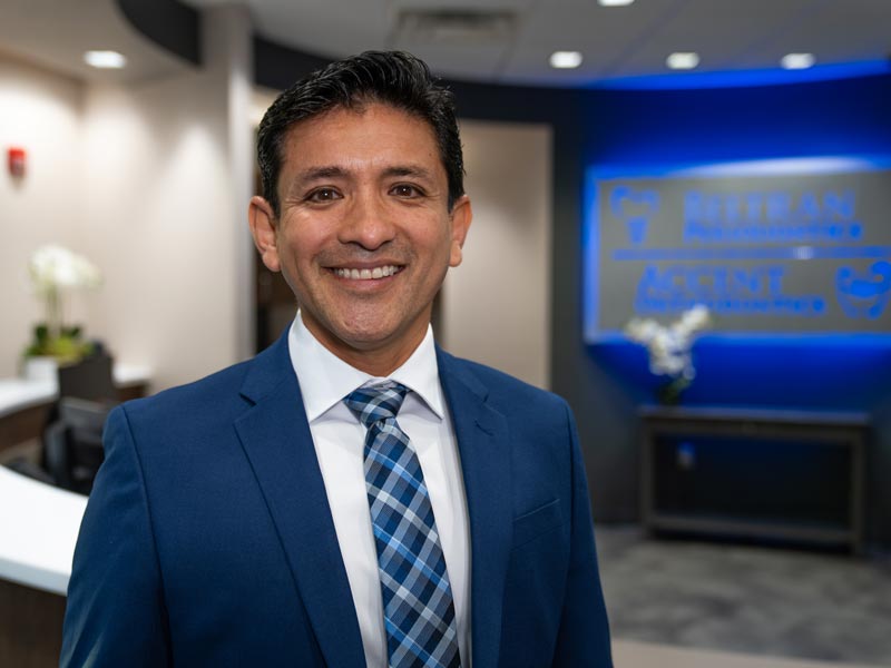 Dr. Beltran in the Lobby