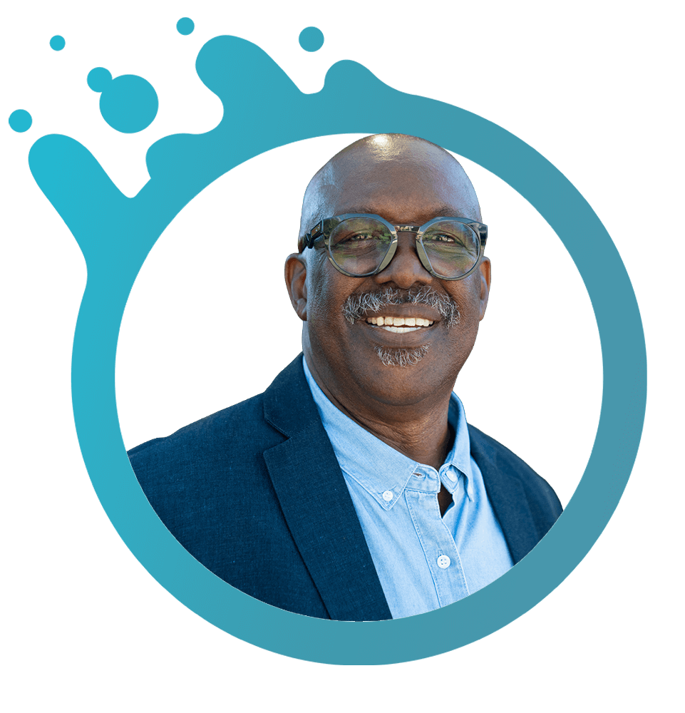 headshot of patient smiling brightly